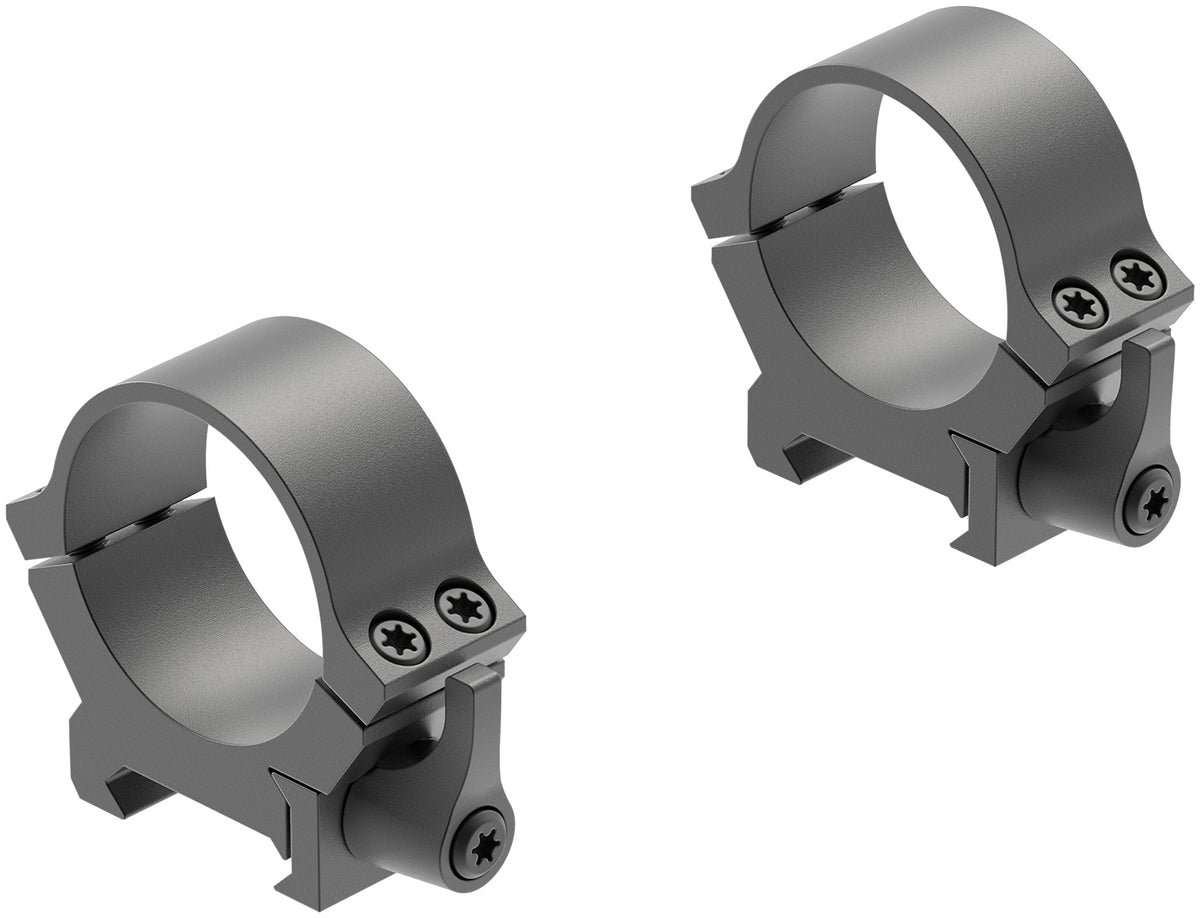 Leupold 174074 QRW2 Cross-Slot Quick Release 30mm Low Matte Black Scope Ring Set