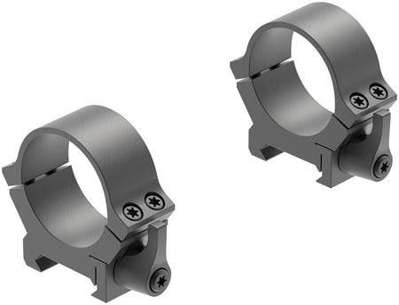 Leupold 174074 QRW2 Cross-Slot Quick Release 30mm Low Matte Black Scope Ring Set