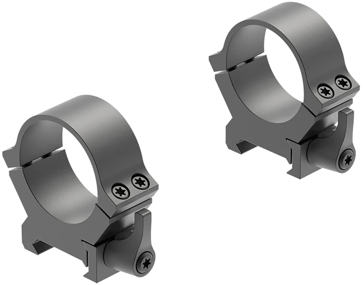 Leupold 174076 QRW2 Cross-Slot Quick Release 30mm Medium Matte Black Scope Ring Set