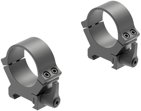 Leupold 174076 QRW2 Cross-Slot Quick Release 30mm Medium Matte Black Scope Ring Set