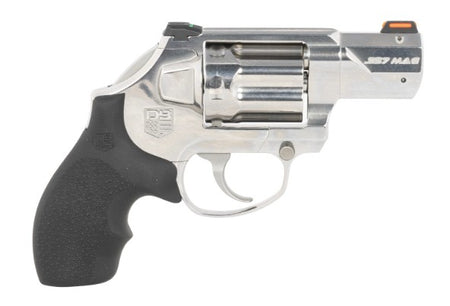 Diamondback DB0700S702 SDR Small 357 Mag/38 Special +P 6 Shot 2" Stainless Steel Barrel, Cylinder & Frame, Black Hogue Rubber Grip, Concealed Hammer