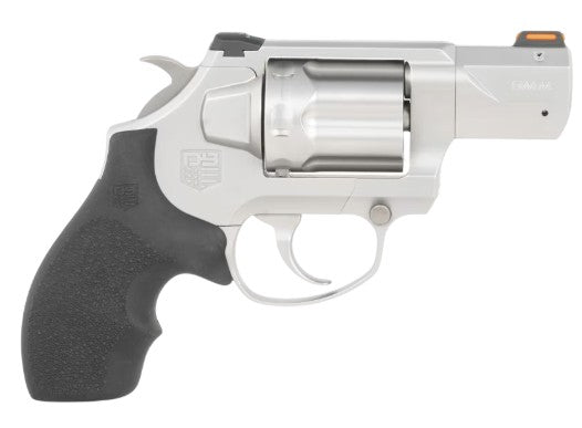 Diamondback DB0700P711 SDR Small 9mm Luger 6 Shot 2" Glass Bead Stainless Steel Barrel, Cylinder & Frame, Black Hogue Rubber Grip, Exposed Hammer