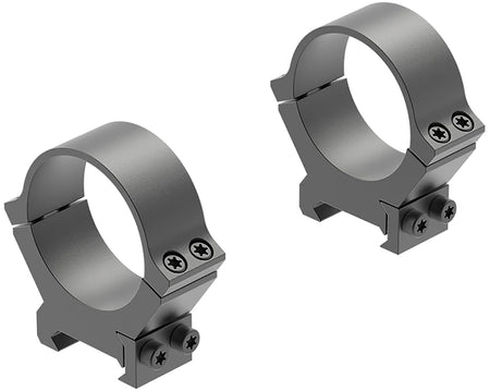 Leupold PRW2 Cross-Slot 34mm Medium Matte Black Scope Rings 174086