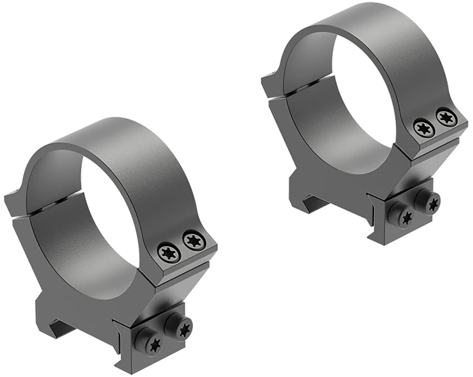 Leupold PRW2 Cross-Slot 34mm Medium Matte Black Scope Rings 174086