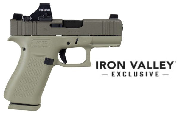 G43X 9mm 3.39" w/Holosun Debo Green 10-rd IVS