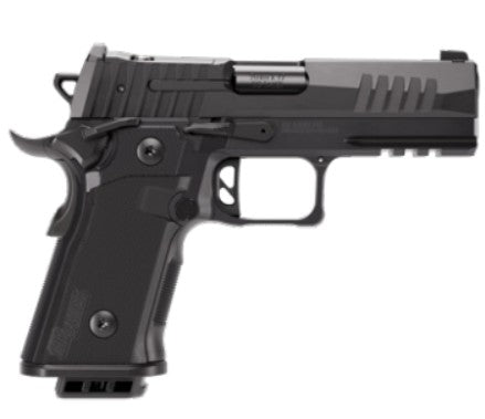 Sig Sauer 211CA9GT4 P211 GT4 Carry 9mm Luger 21+1 4.20" Black Barrel, Black Nitron Stainless Steel Optic Ready/Serrated Slide & Stainless Steel Frame w/Beavertail & Picatinny Rail, G10 Grip Panels, SI