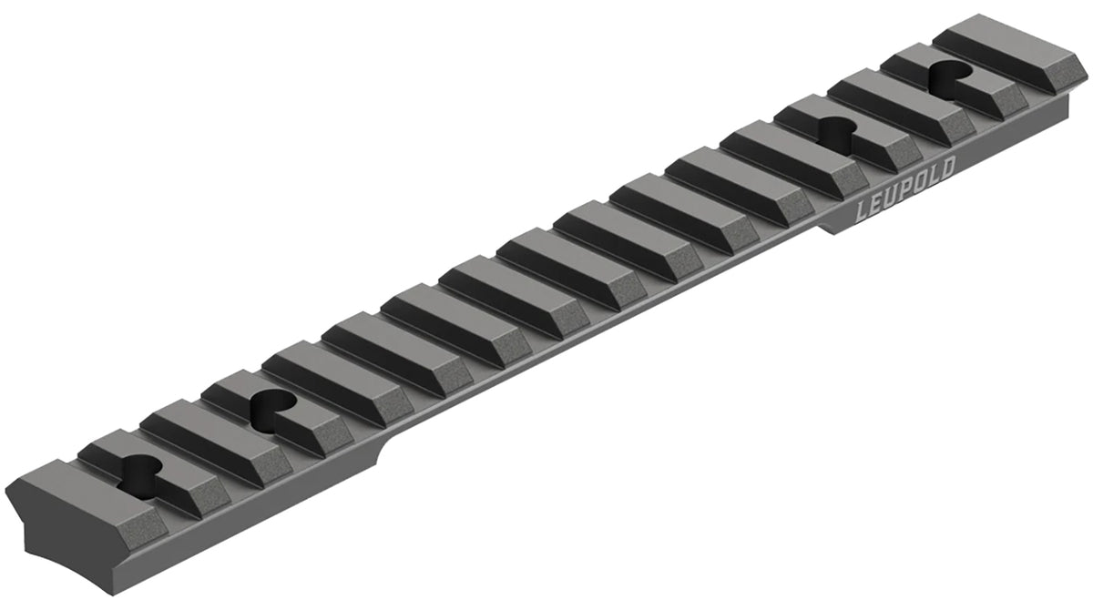 Leupold 171346 BackCountry Picatinny/Weaver Cross-Slot Base Browning A-Bolt Long Action Black