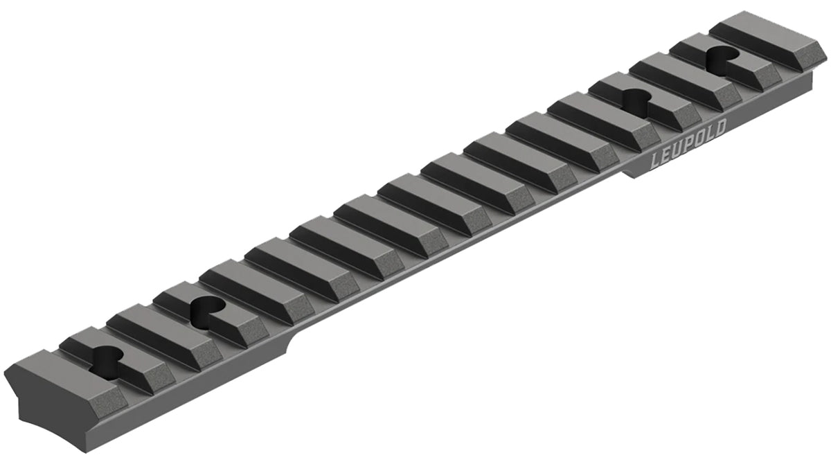 Leupold 171347 BackCountry Picatinny/Weaver Cross-Slot Base 20 MOA Browning A-Bolt Long Action Black