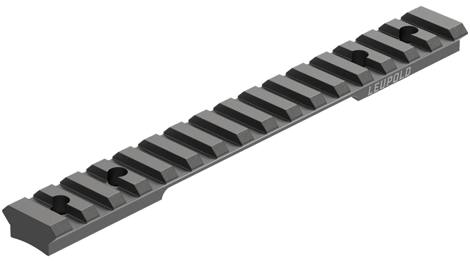 Leupold 171347 BackCountry Picatinny/Weaver Cross-Slot Base 20 MOA Browning A-Bolt Long Action Black