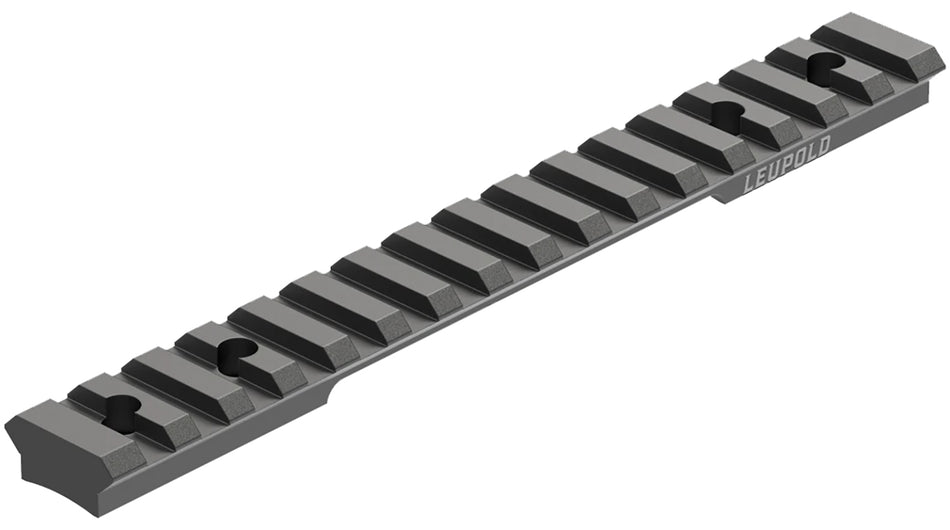 Leupold 171347 BackCountry Picatinny/Weaver Cross-Slot Base 20 MOA Browning A-Bolt Long Action Black