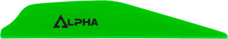 Bohning Alpha AR 1250 2.8 Inch Neon Green Arrow Vanes 36 Count