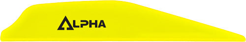 Bohning Alpha AR 1250 2.8 Inch Neon Yellow Arrow Vanes 36 Count