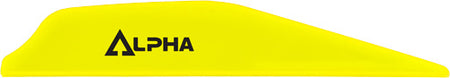 Bohning Alpha AR 1250 2.8 Inch Neon Yellow Arrow Vanes 36 Count