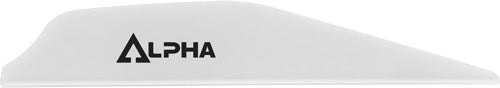 Bohning Alpha AR 1250 2.8 Inch White Arrow Vanes 36 Count