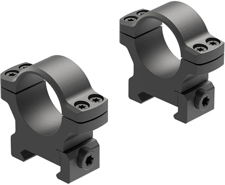 Leupold BackCountry Cross-Slot 1" Medium Matte Black Riflescope Rings 175117