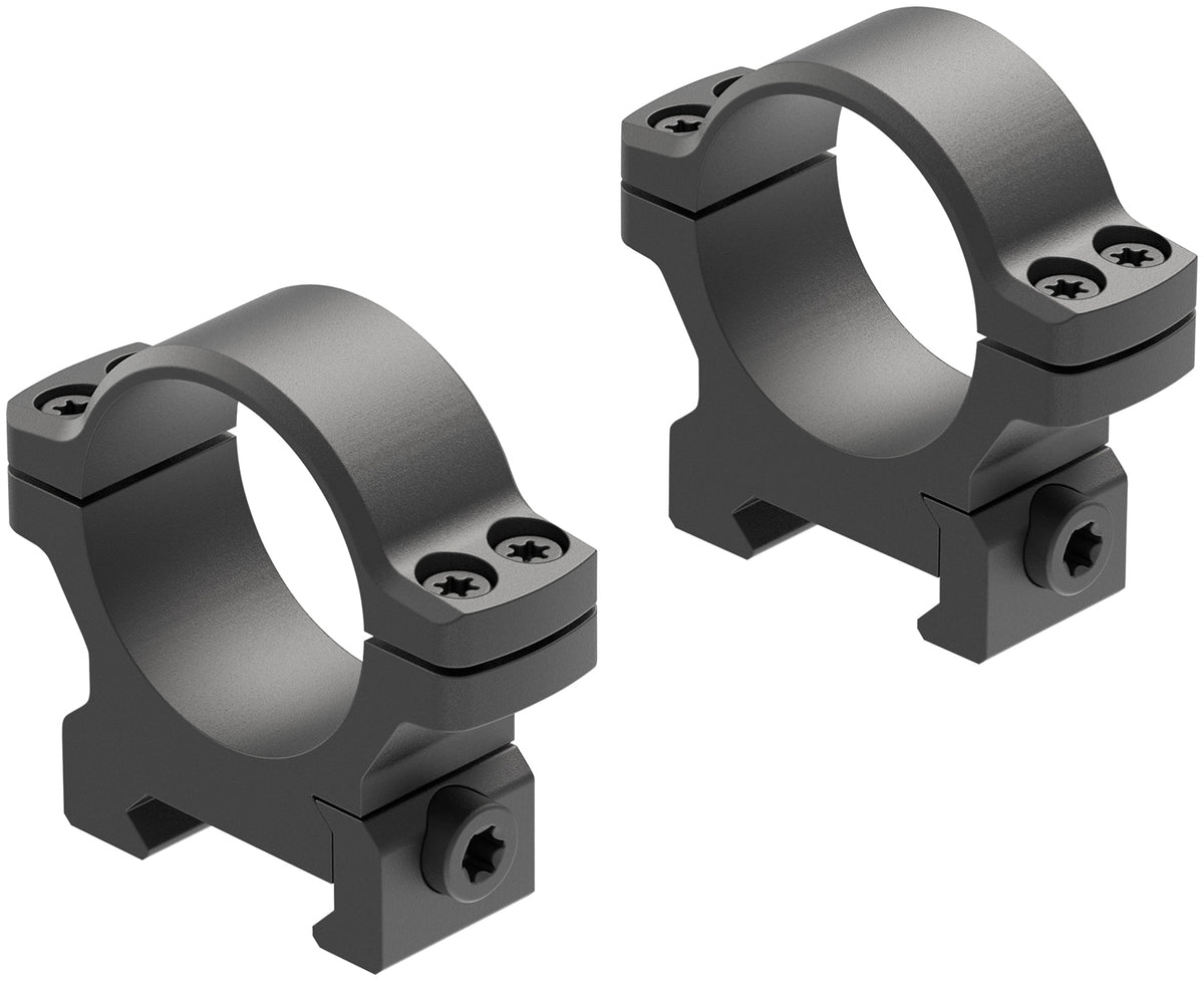 Leupold BackCountry Cross-Slot 30mm Low Matte Black Scope Rings 175119