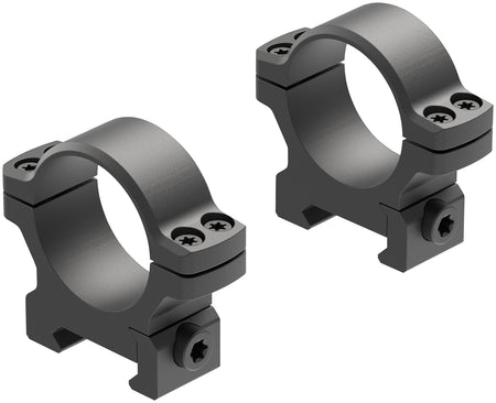 Leupold BackCountry Cross-Slot 30mm Low Matte Black Scope Rings 175119
