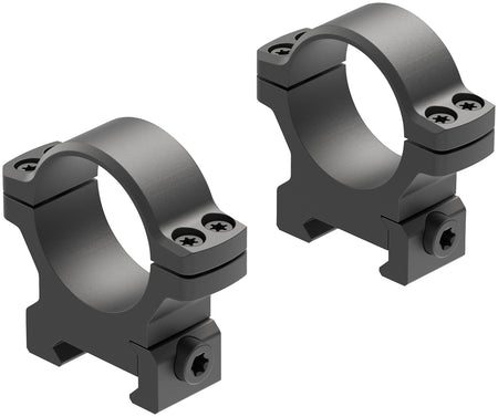 Leupold BackCountry Cross-Slot 30mm Medium Matte Black Scope Rings 175120