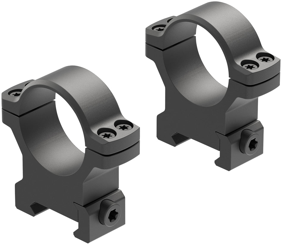 Leupold BackCountry Cross-Slot 30mm High Matte Black Scope Rings 175121