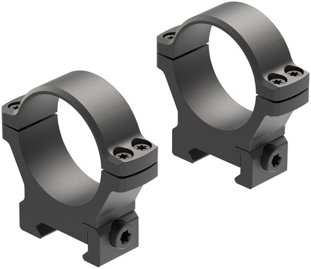Leupold BackCountry Cross-Slot 35mm High Matte Black Scope Rings 175123