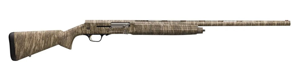 Browning 0119526005 A5 20 Gauge Semi-Auto 3" 3- 2.75" Shells 26" Overall Mossy Oak Bottomland Vent Rib Barrel, Aluminum Alloy Receiver & Adjustable Mossy Oak Bottomland Synthetic Stock