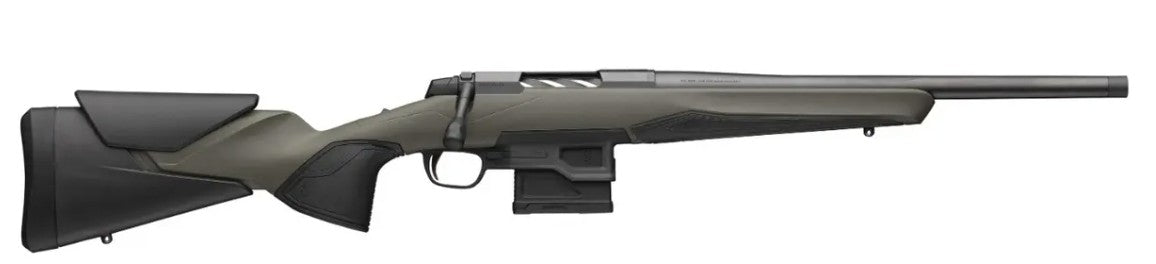Browning 0361092005 X-Bolt 2 All Purpose 25 Creedmoor 6+1 16.50" Matte Blued Threaded Barrel & Steel Drilled & Tapped Receiver, OD Green w/Black Overmold Adj Vari-Tech Synthetic Stock, Right Hand
