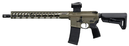 Sig Sauer RM400556N16BFORGEMSGRN M400 Forge 5.56 NATO 30+1 16" Moss Green Cerakote Alloy Receiver w/Picatinny Rail, M-LOK Handguard, Magpul SL-K Black Polymer Stock, Black Polymer Grip, Sig ROMEO MSR