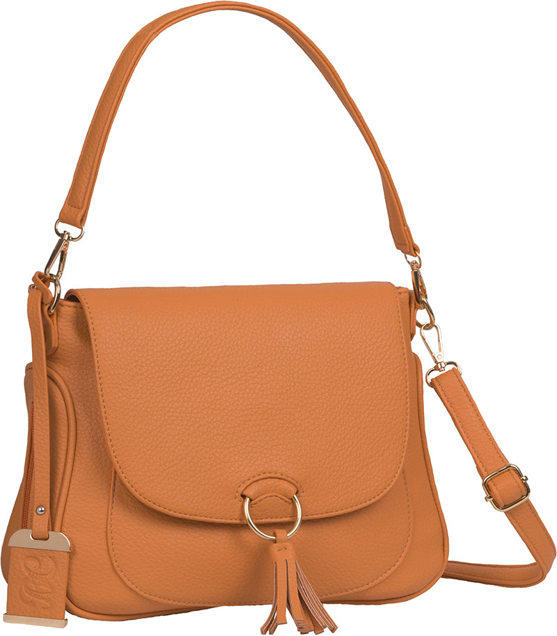 Concealed Carry Hobo/Cross Body Purse with Integrated Holster Autumn Org