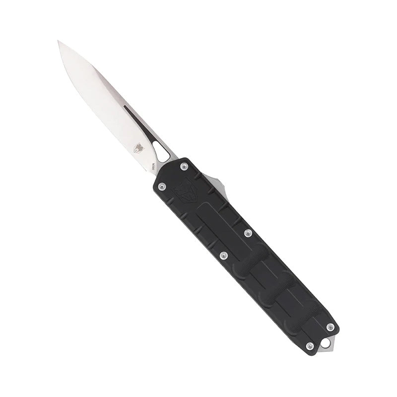 CobraTec Large Enforcer M390 Steel OTF Auto Knife in Black