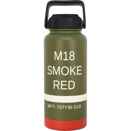 MFT DM18R-32 M18 Red Smoke 32 Ounce Bottle