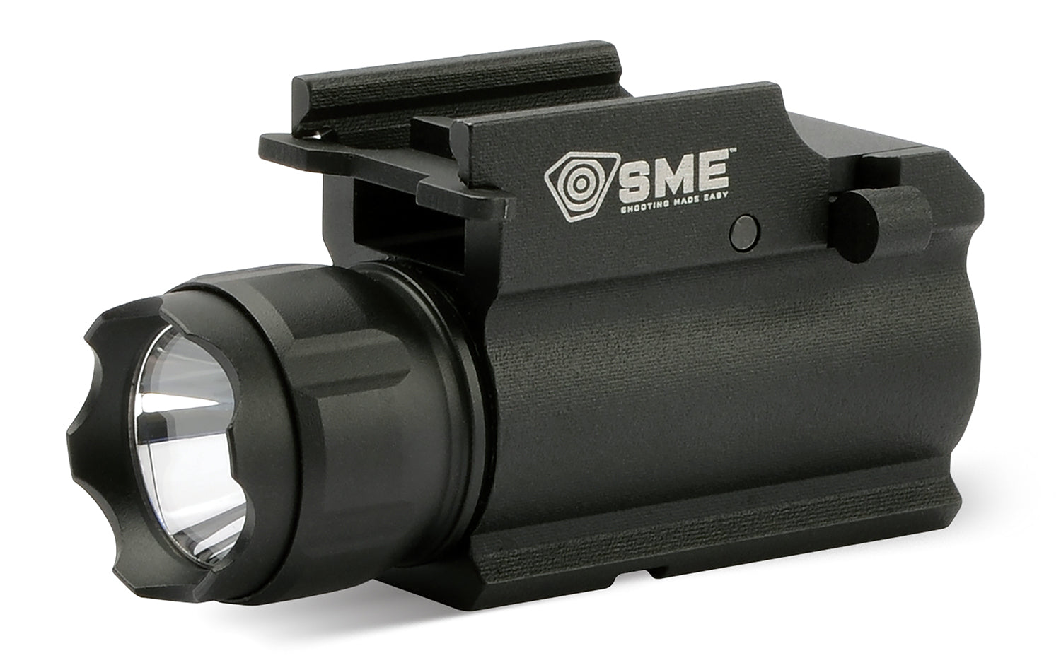 SME Rail Mounted Pistol Light 250 Lumens Black Cree LED 165 Yard Beam