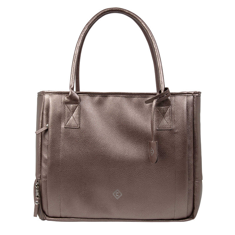Allen Girls With Guns Cosmic CC Large Tote Purse Bronze
