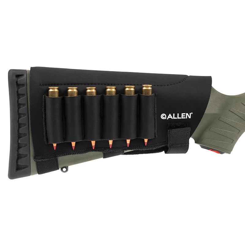 Allen Mesa Black 6-rd Neoprene Buttstock Shell Holder