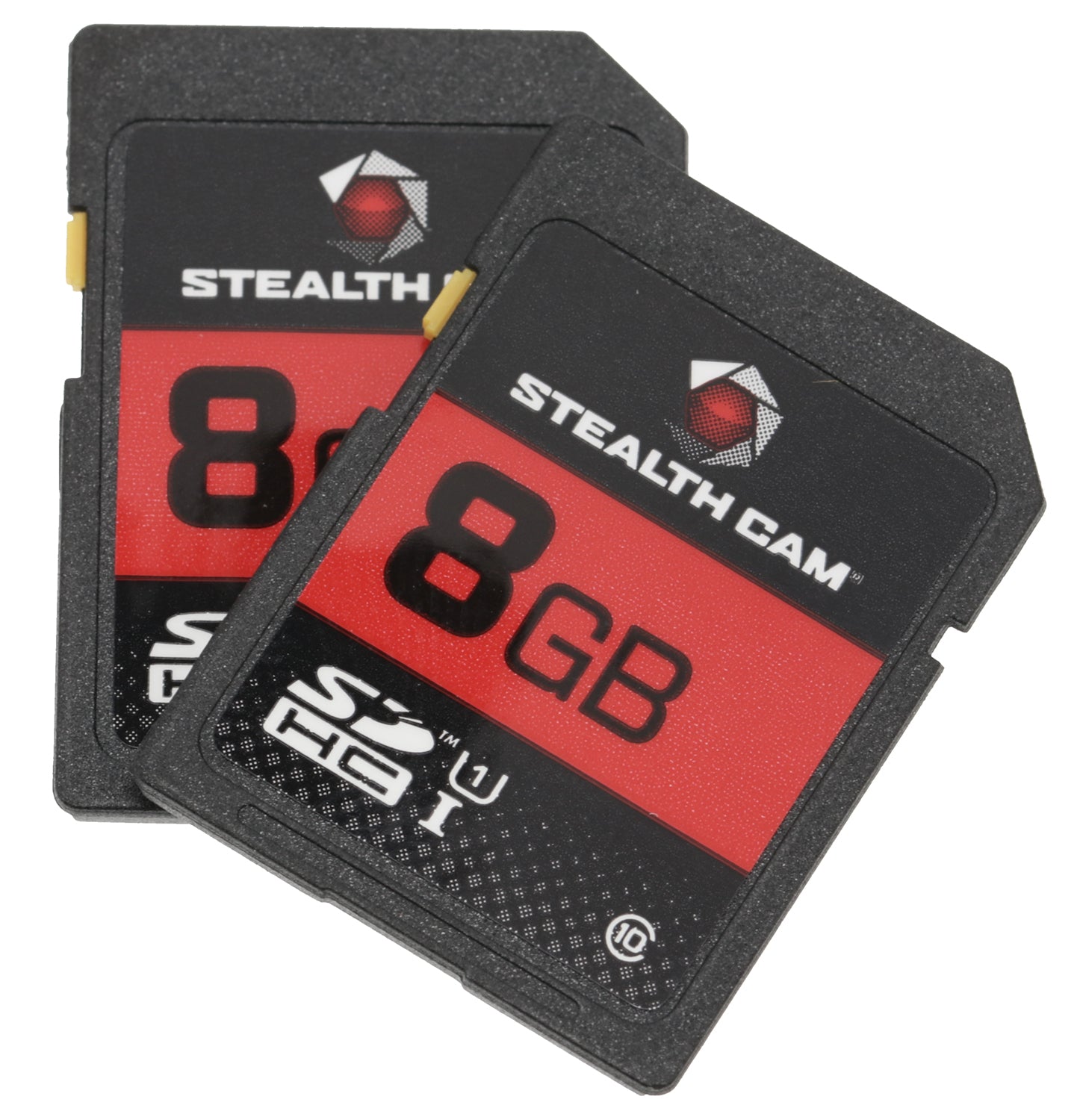 Stealth Cam 2-Pack 8GB SD Memory Card Set for Photos and Videos