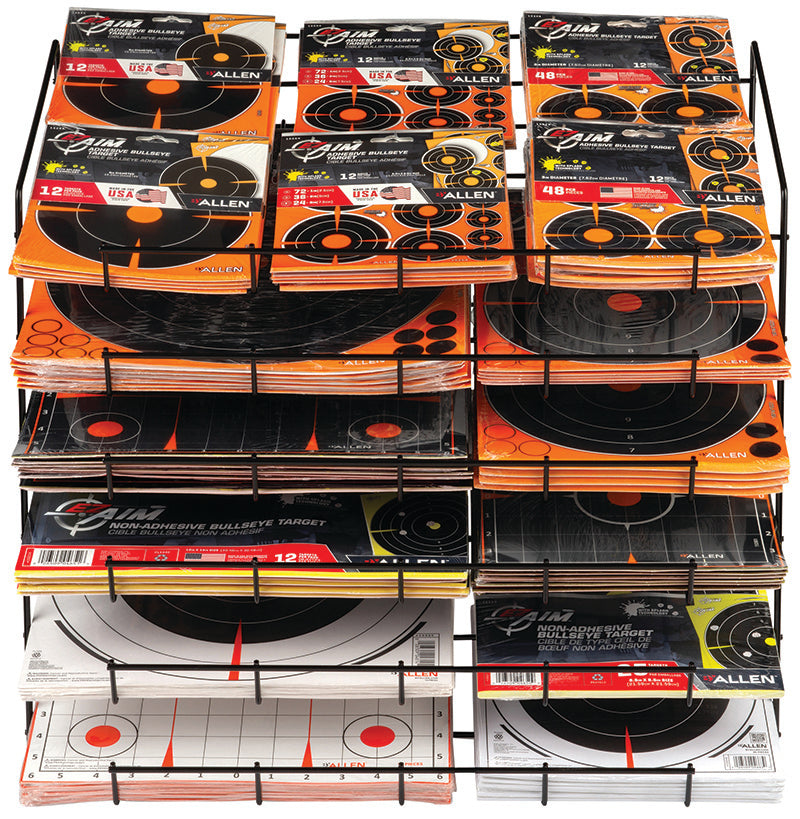 EZ Aim 156-Piece Target Shelf Display Kit - Drop Ship Freight Prepaid