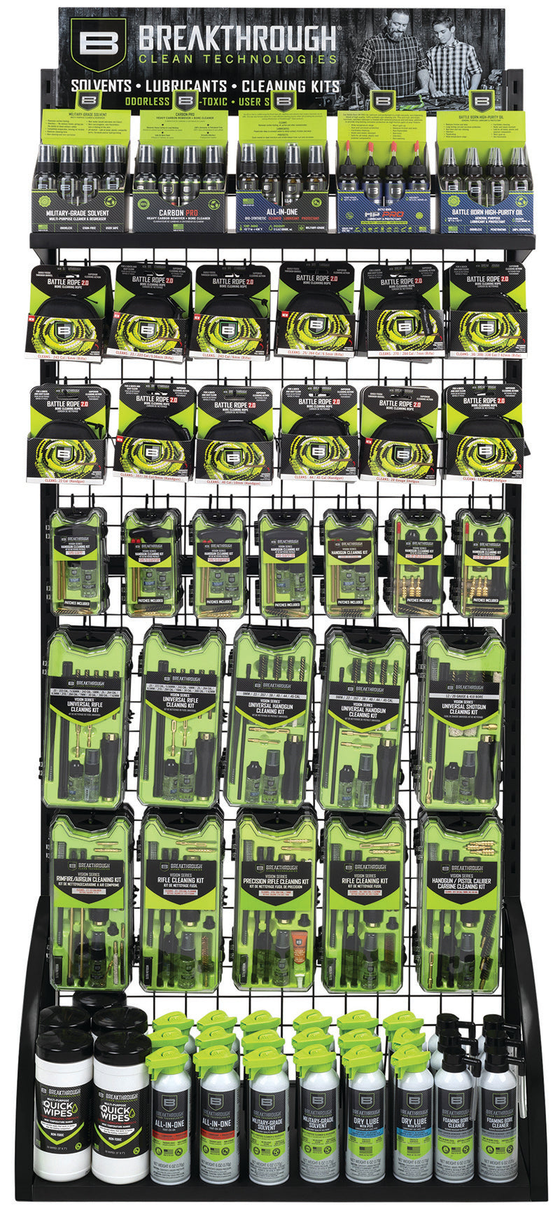 Breakthrough Clean BCT-KIT1 232pc Master Display Stand - Drop Ship Only