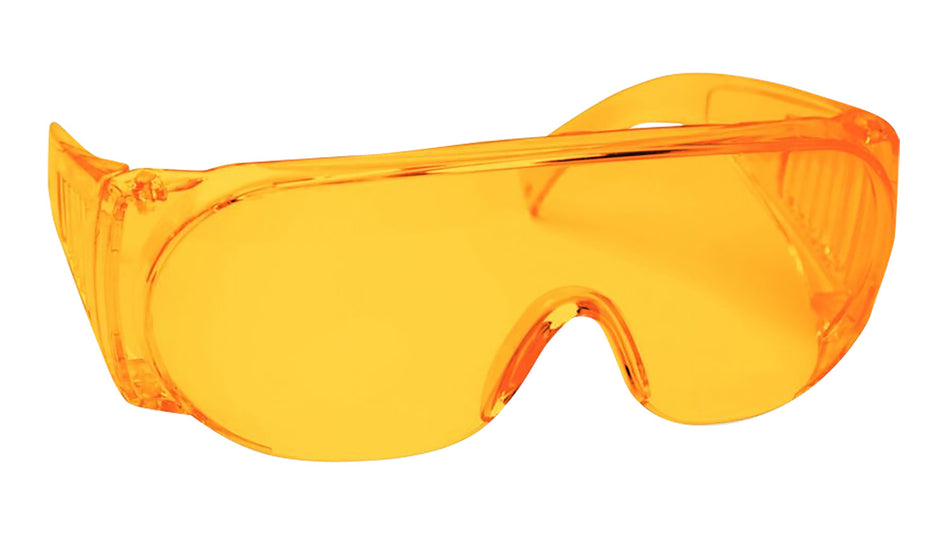 Walker's Full Coverage Protective Sport Glasses Adult Amber Lens Amber Frame GWPFCSGLAMB