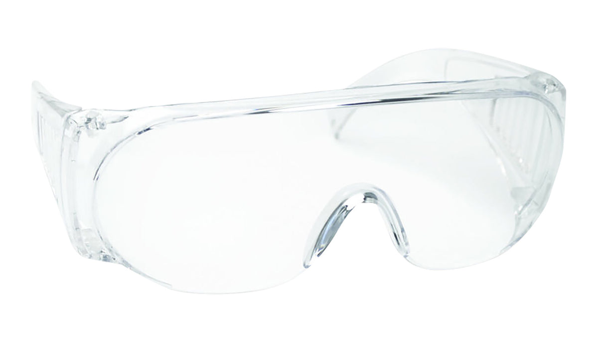 Walker's Full Coverage Protective Sport Glasses Adult Clear Lens Clear Frame GWPFCSGLCLR