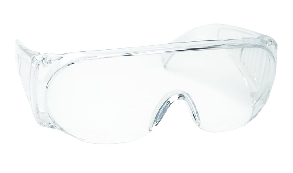 Walker's Full Coverage Protective Sport Glasses Adult Clear Lens Clear Frame GWPFCSGLCLR
