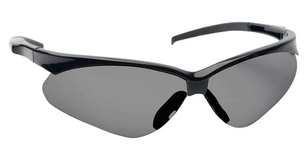 Walker's Crosshair Shooting Safety Glasses, Smoke Gray Polycarbonate Lens, Black Frame