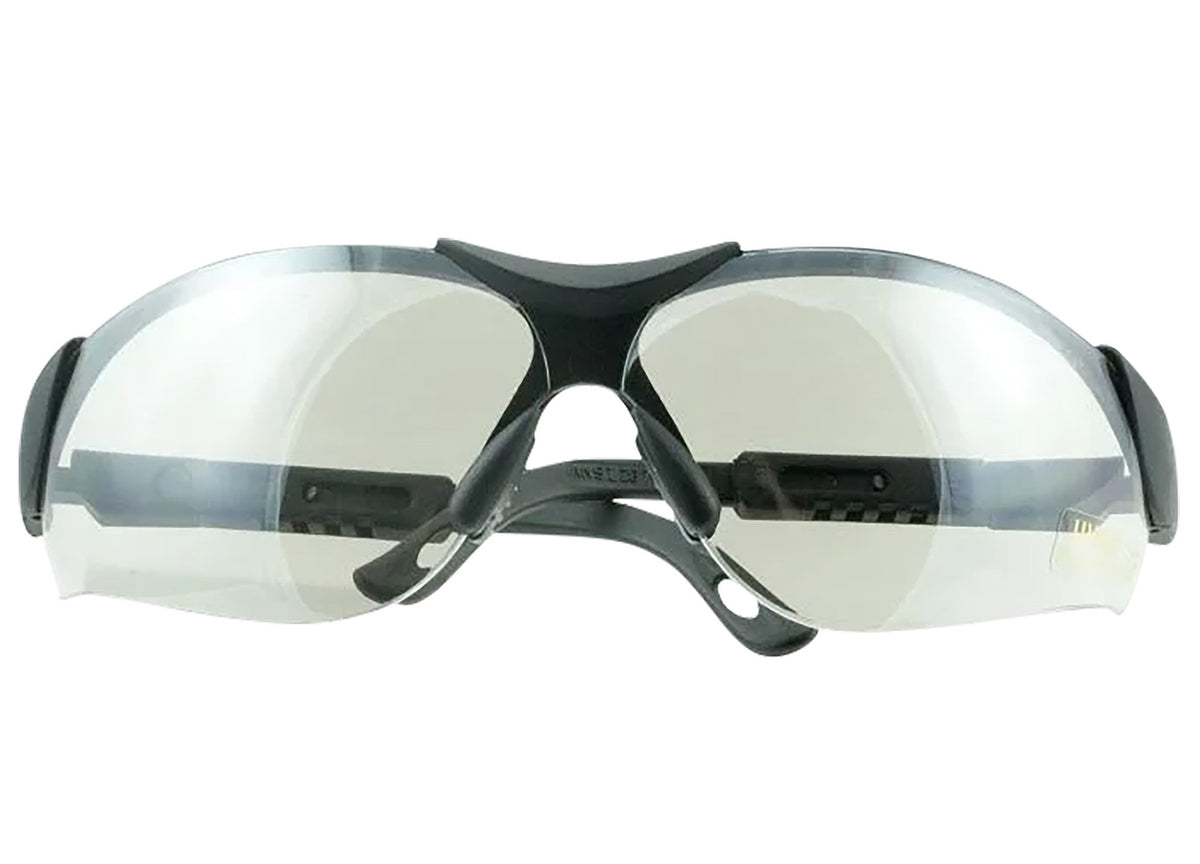 Walker's Elite Shooting Safety Glasses, Clear Polycarbonate Lens, Black Frame