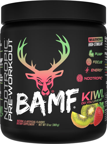 BUCKED UP PRE-WORKOUT BAMF KIWI DO YOU LOVE ME 30SERVING