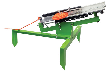 SME SMEFCT Green Spring Loaded Clay Thrower Steel Aluminum Weather Resistant Single