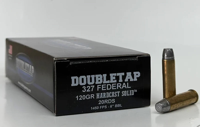 DoubleTap  .327 Federal Mag 120 grain Hard Cast Solid ammunition