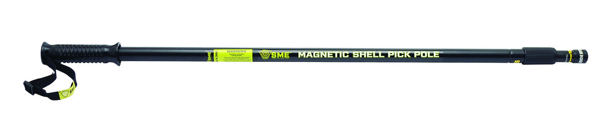 SME Magnetic Shell Pickup Pole Adjustable Black Aluminum with Wrist Strap