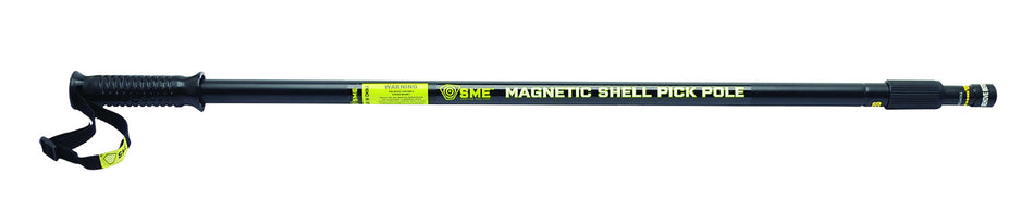 SME Magnetic Shell Pickup Pole Adjustable Black Aluminum with Wrist Strap