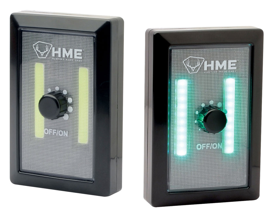 HME COB LED Hunting Blind Light COBGWS 200 Lumens Green Dimmer Switch Black ABS Plastic