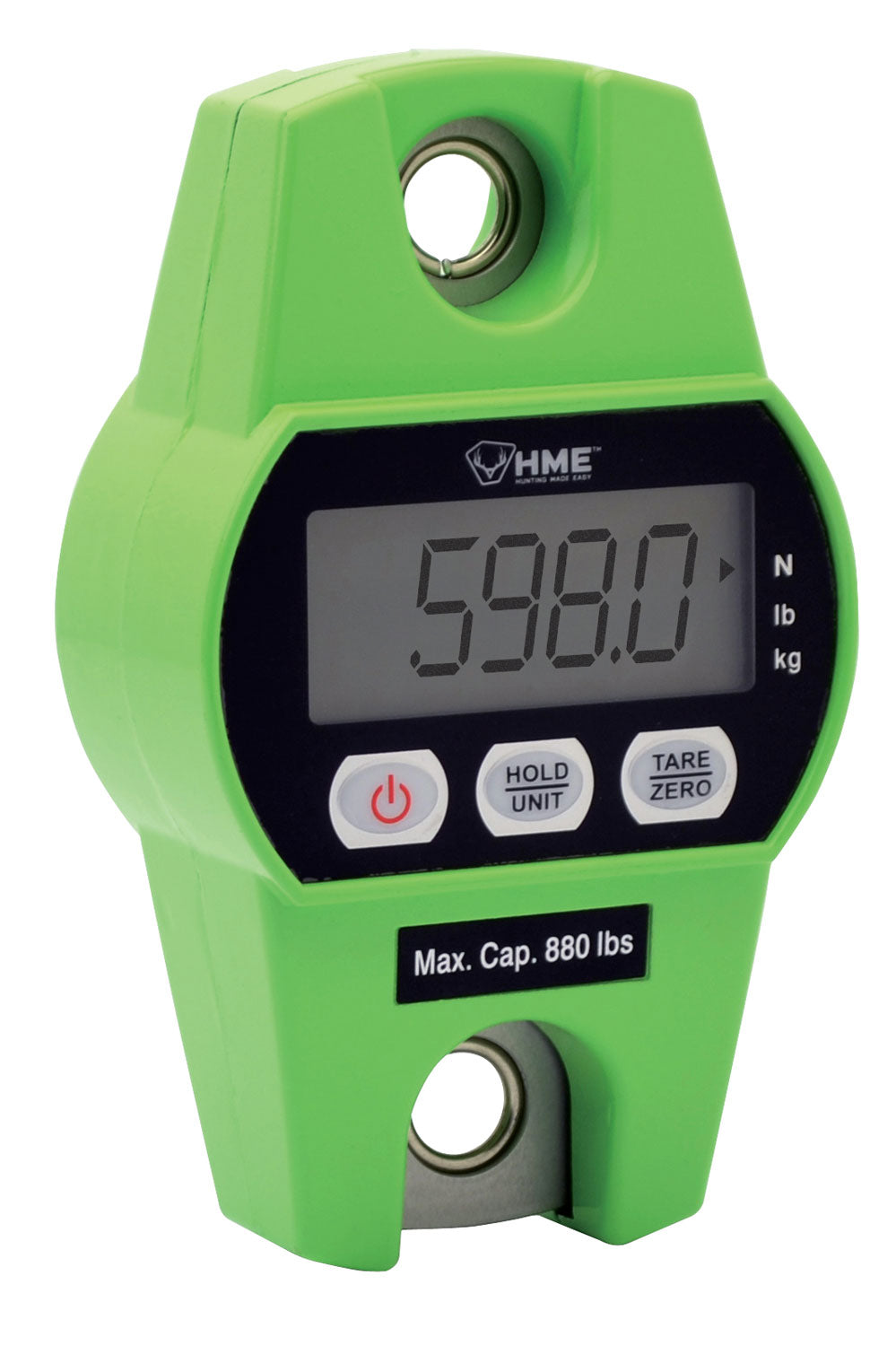 HME Digital Game Scale 880 lb with Display Lock and Low Battery Indicator