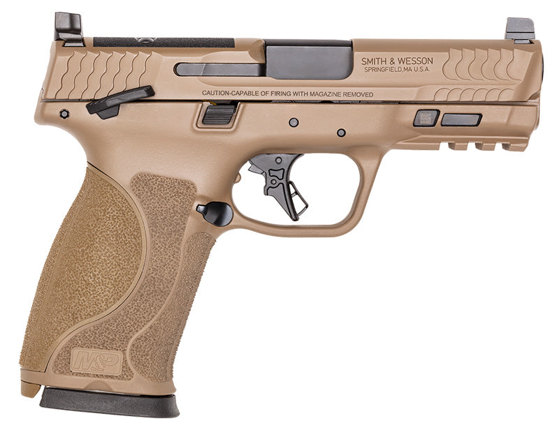 M&P 2.0 Compact 10mm 4" FDE OR TS 2/15-rd