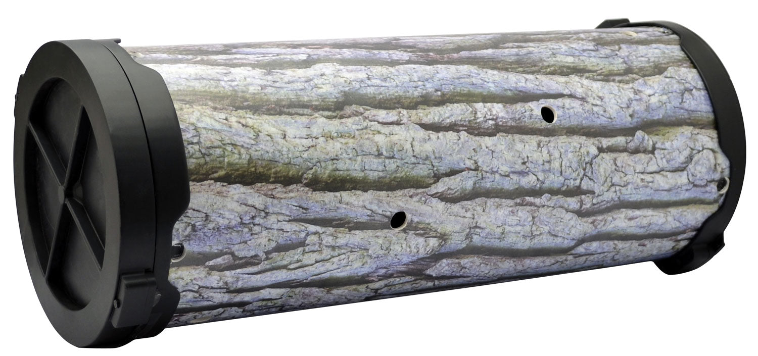 American Hunter Swine Log Feeder AHSWNLOG 30 lb Capacity Expandable Gray
